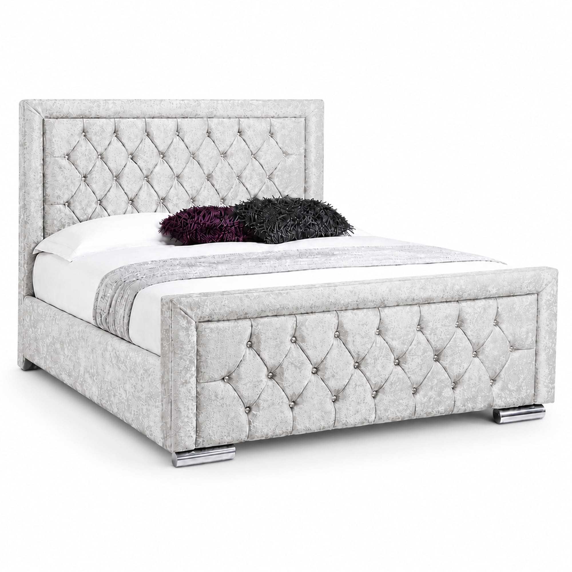 Miami Crushed Velvet Bed Frame