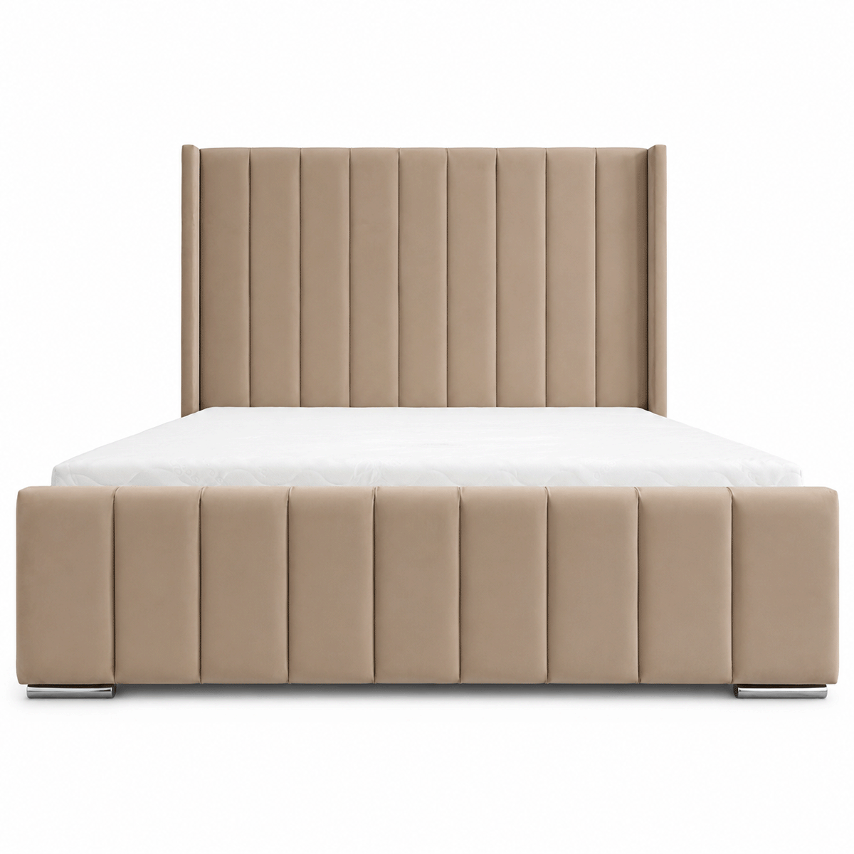 Arizona Upholstered Chenille Bed Frame