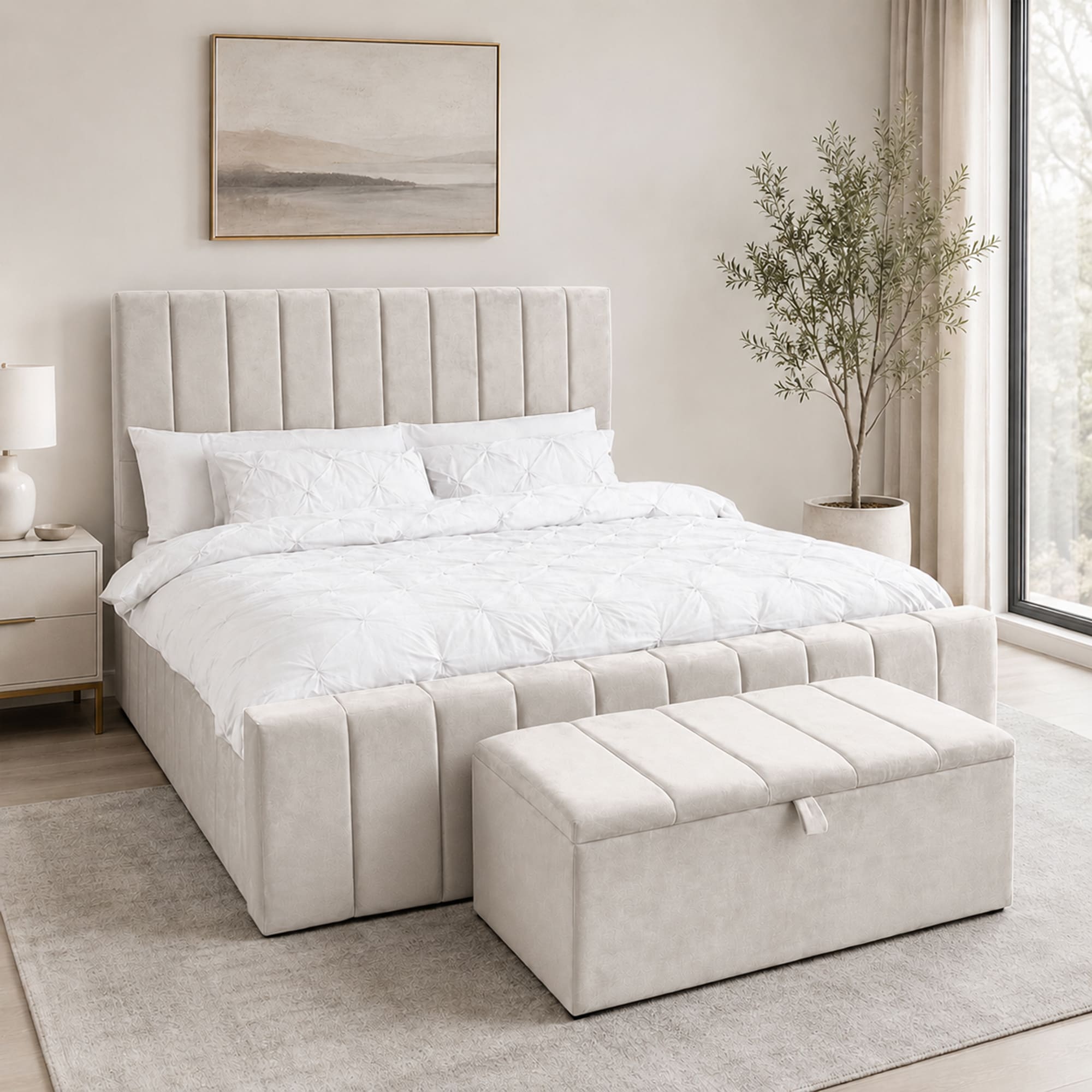 Panel Plush Bedframe