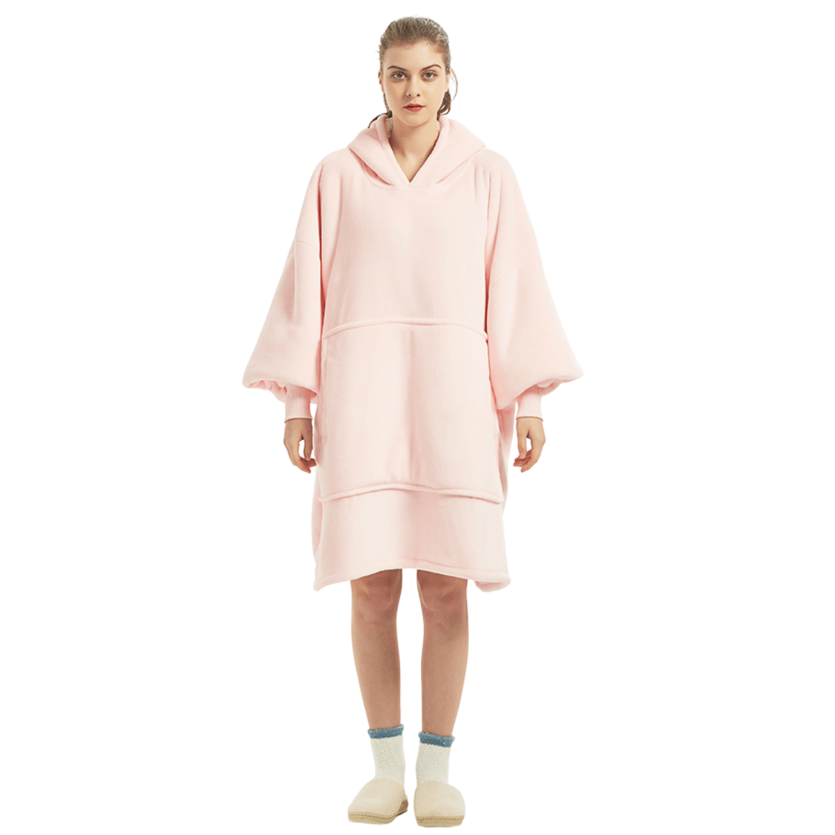 Unisex Oversized Plush Blanket Hoodie