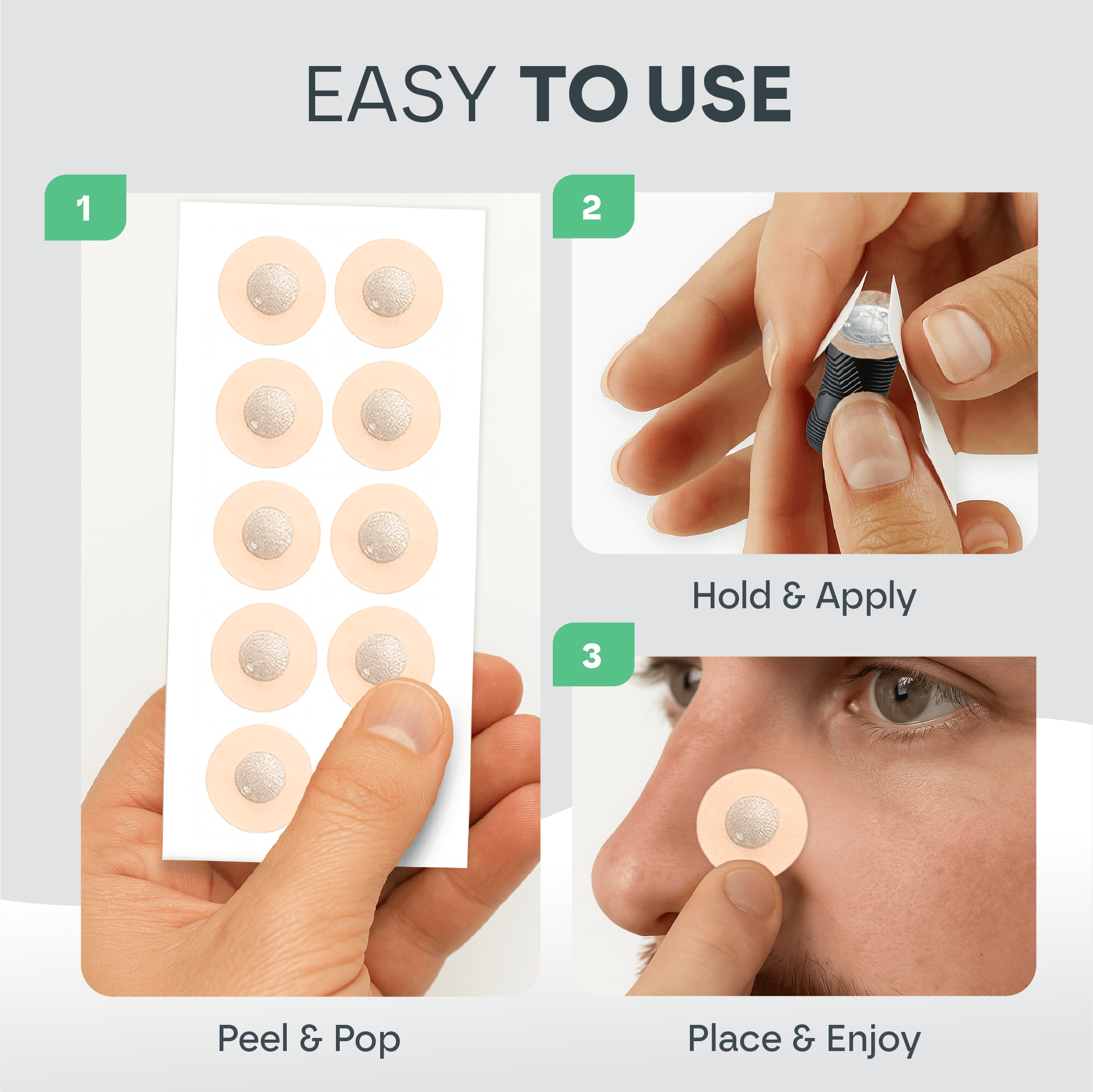 Magnetic Nasal Breathing Kit Refill Tapes