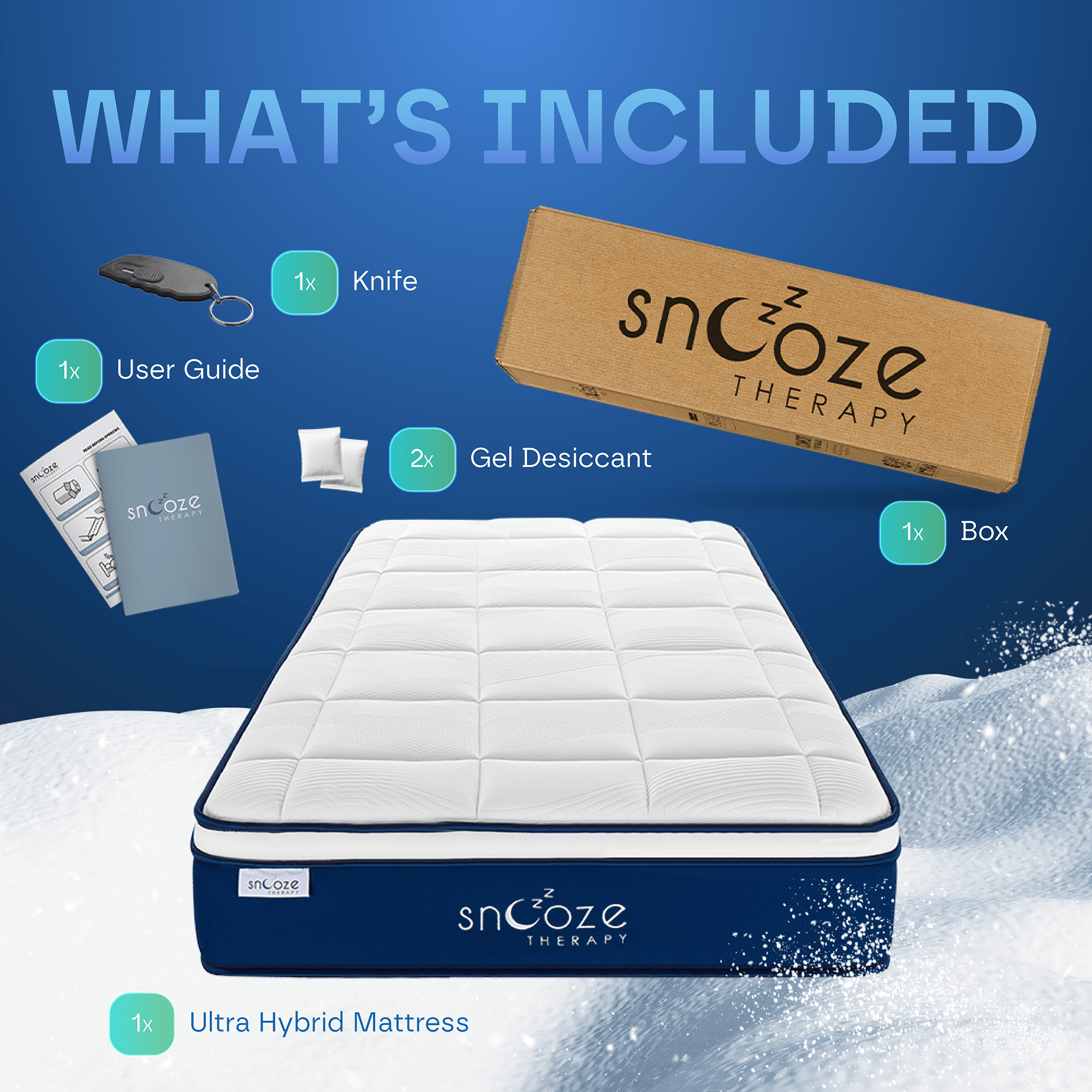 Ultra Hybrid 13-Layers Mattress DP4