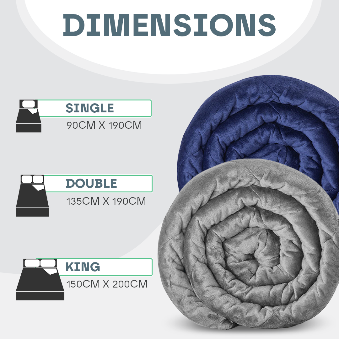 Luxury Weighted Blanket Sleep Aid