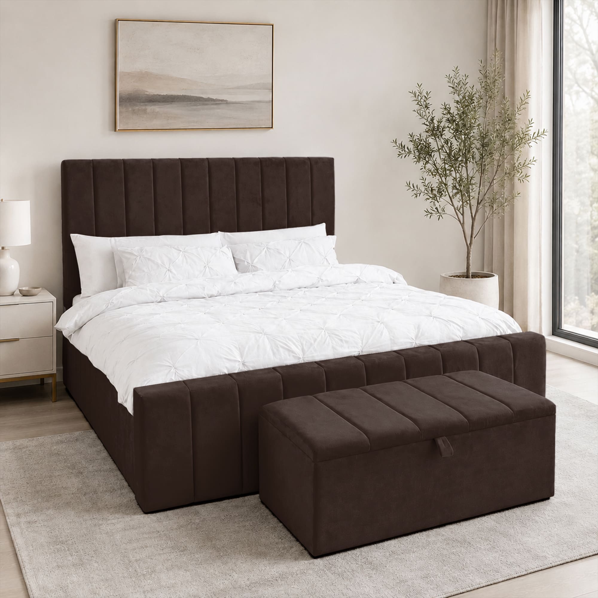 Panel Plush Bedframe