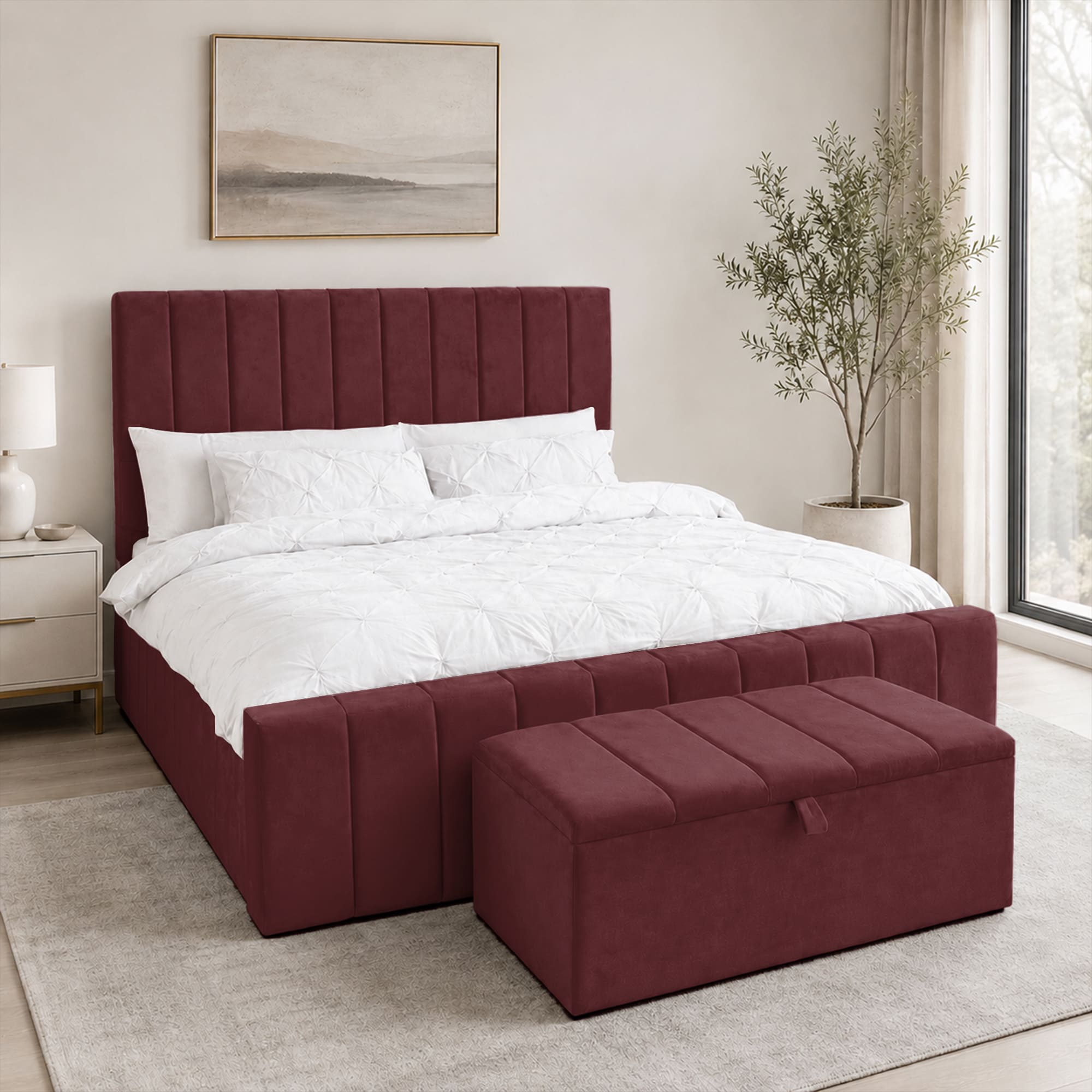 Panel Plush Bedframe