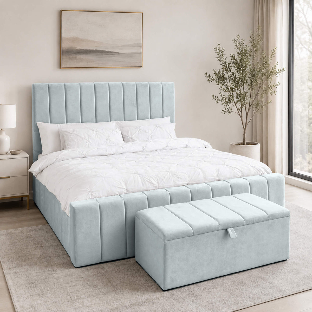 Panel Plush Bedframe DP2