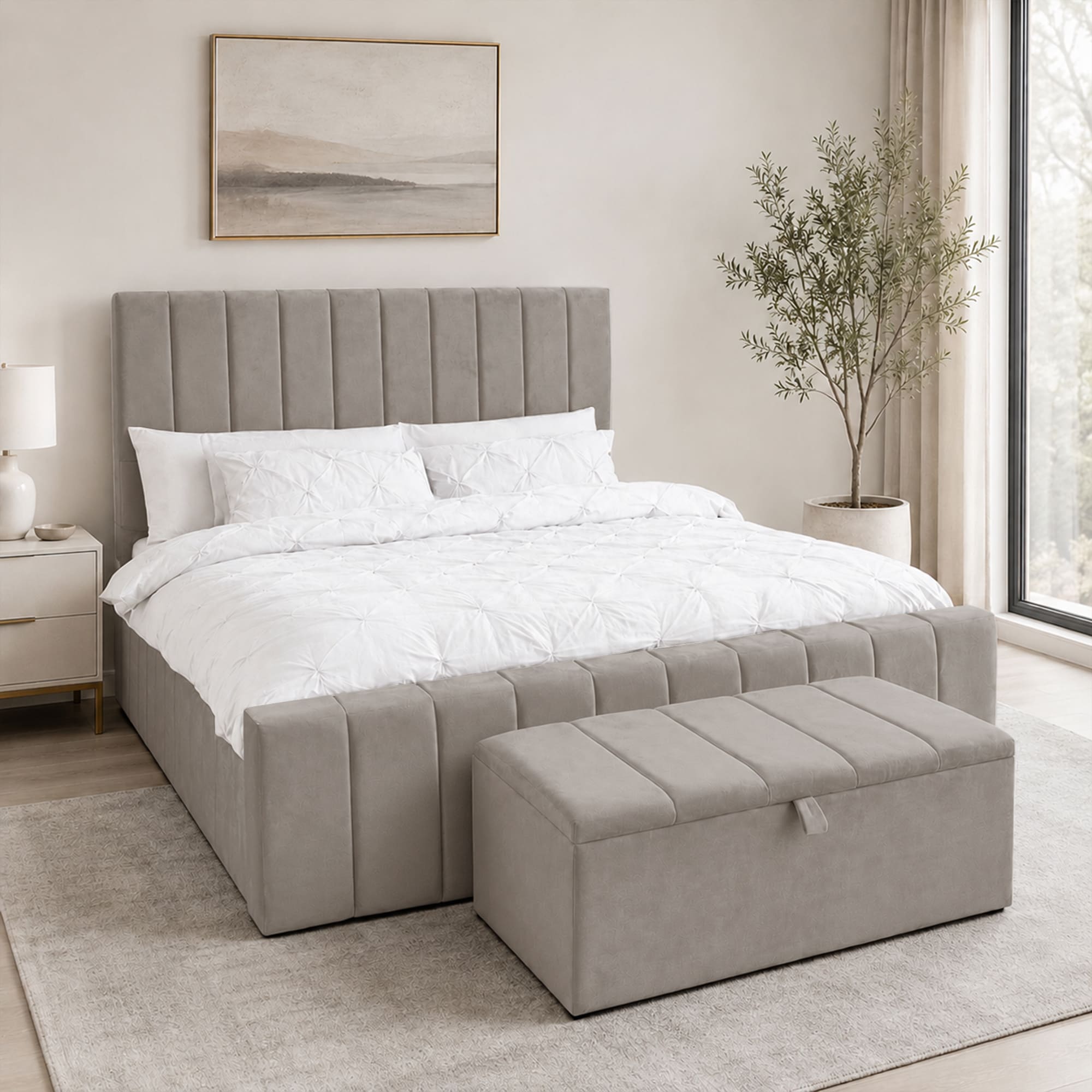 Panel Plush Bedframe