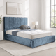 Teal Crushed Velvet