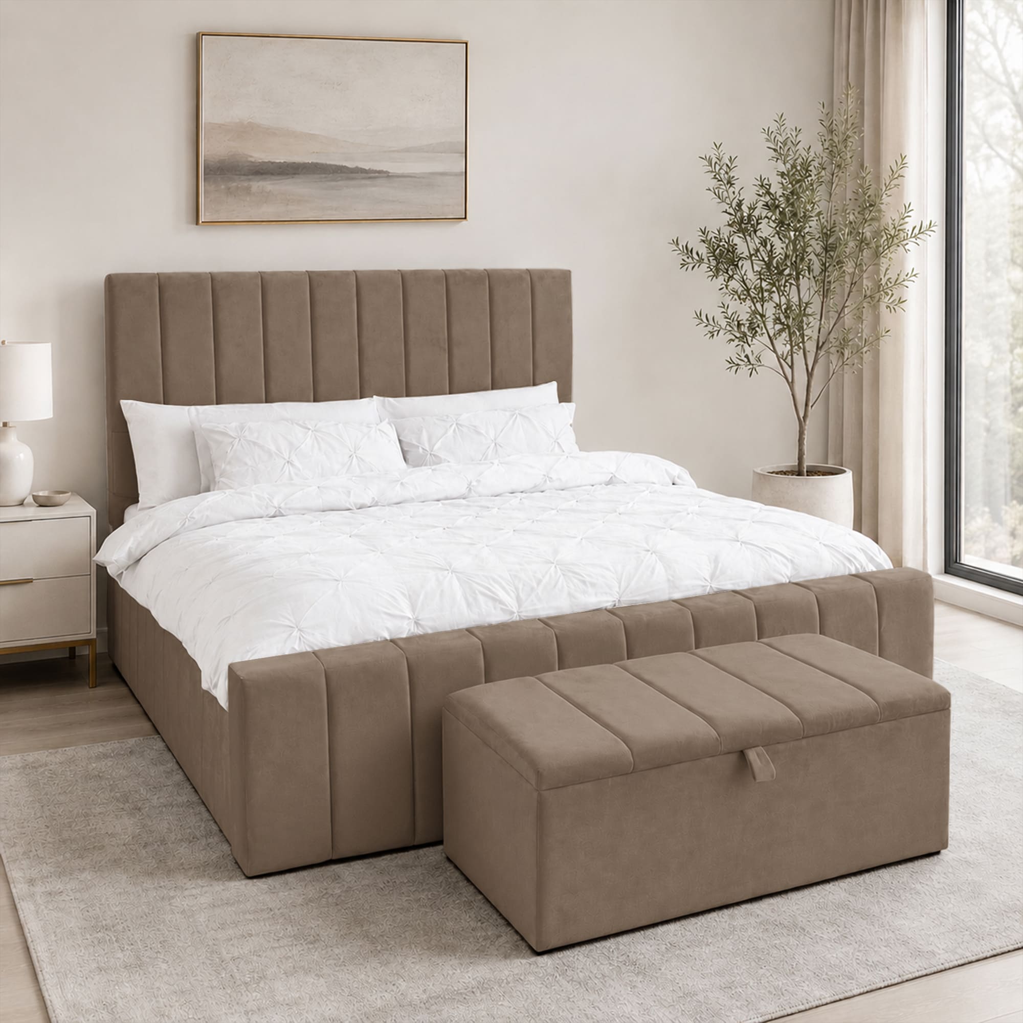 Panel Plush Bedframe