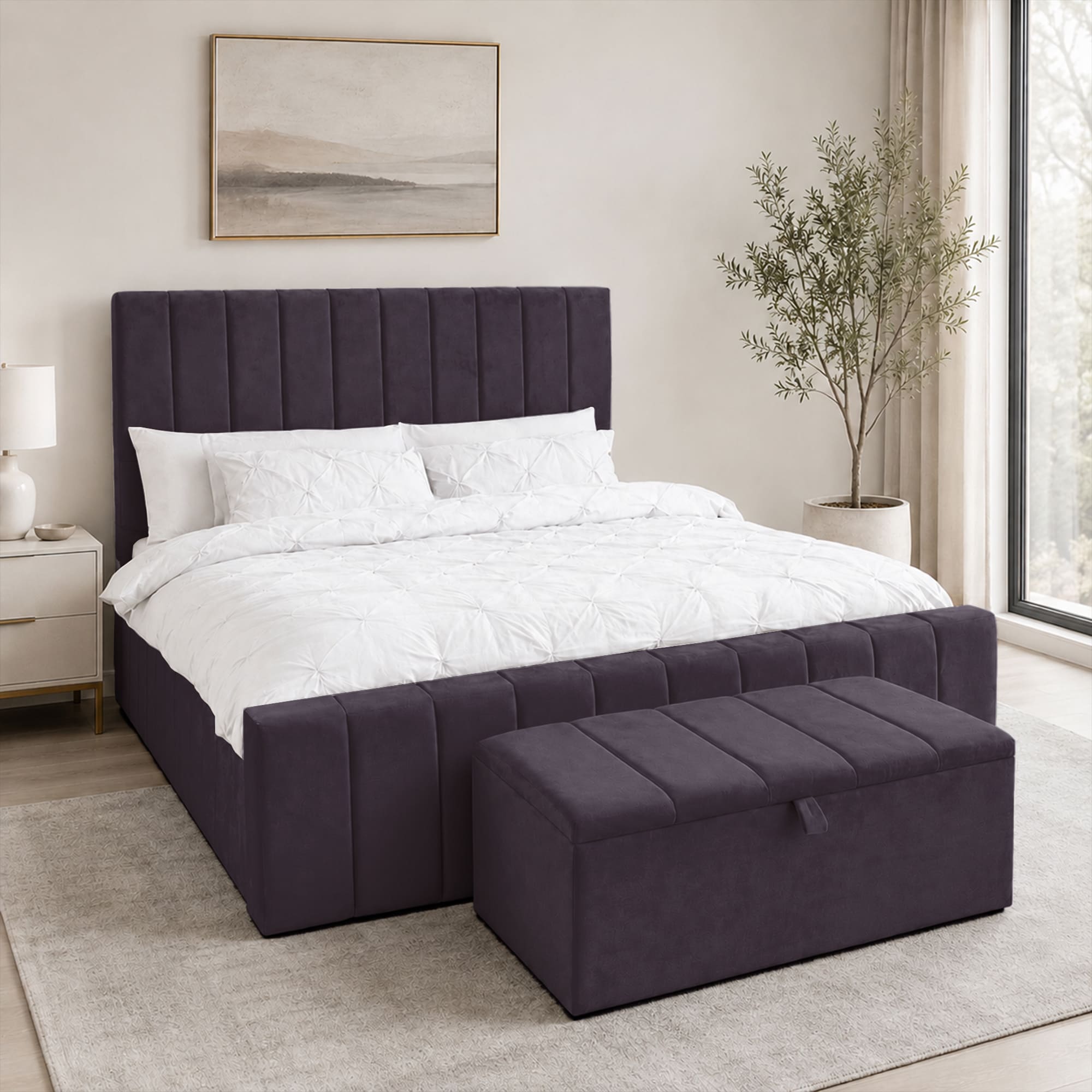 Panel Plush Bedframe