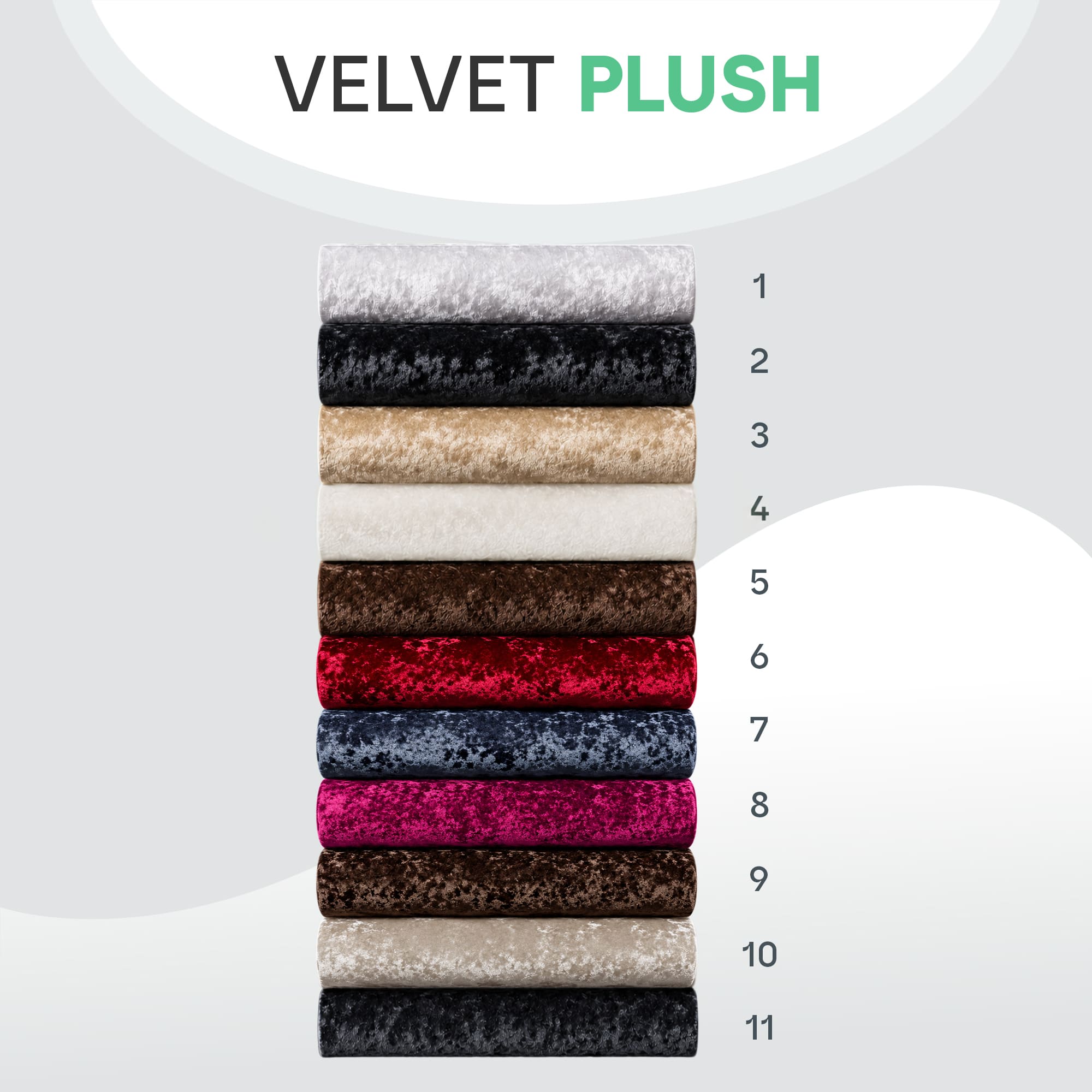 Miami Crushed Velvet Fabric Diamond Bed Frame