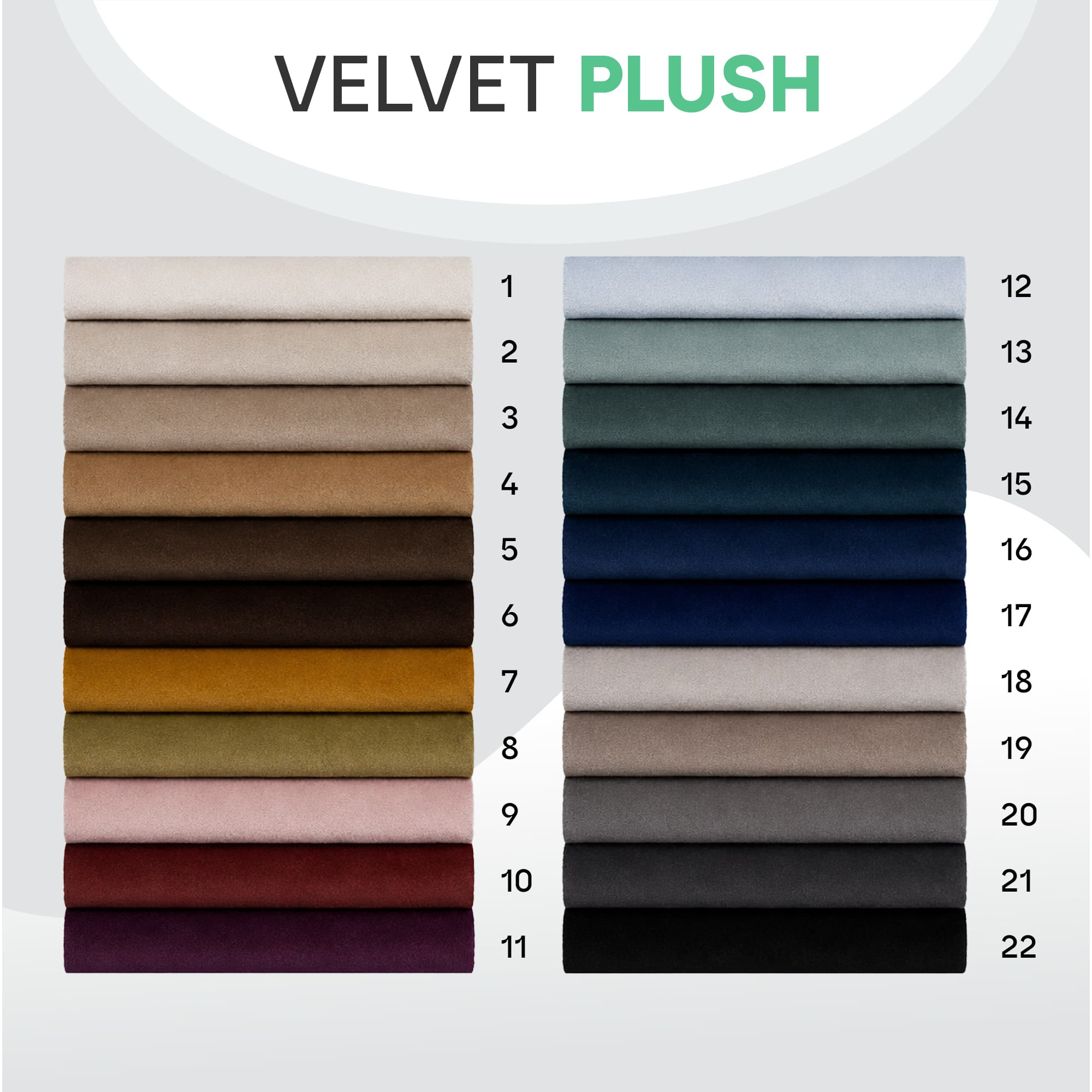 Upholstered Bed Frame Winged Plush Velvet Fabric