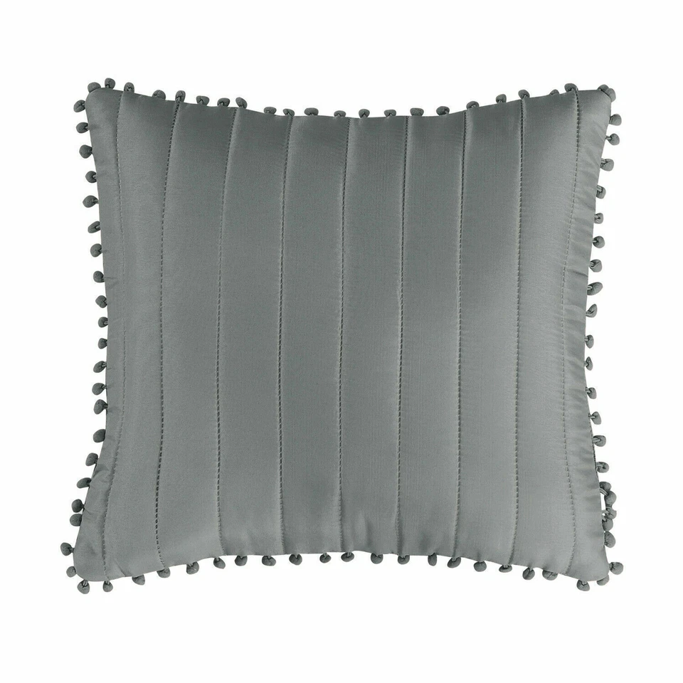 Pom Pom 3 Piece Quilted Bedspread Set