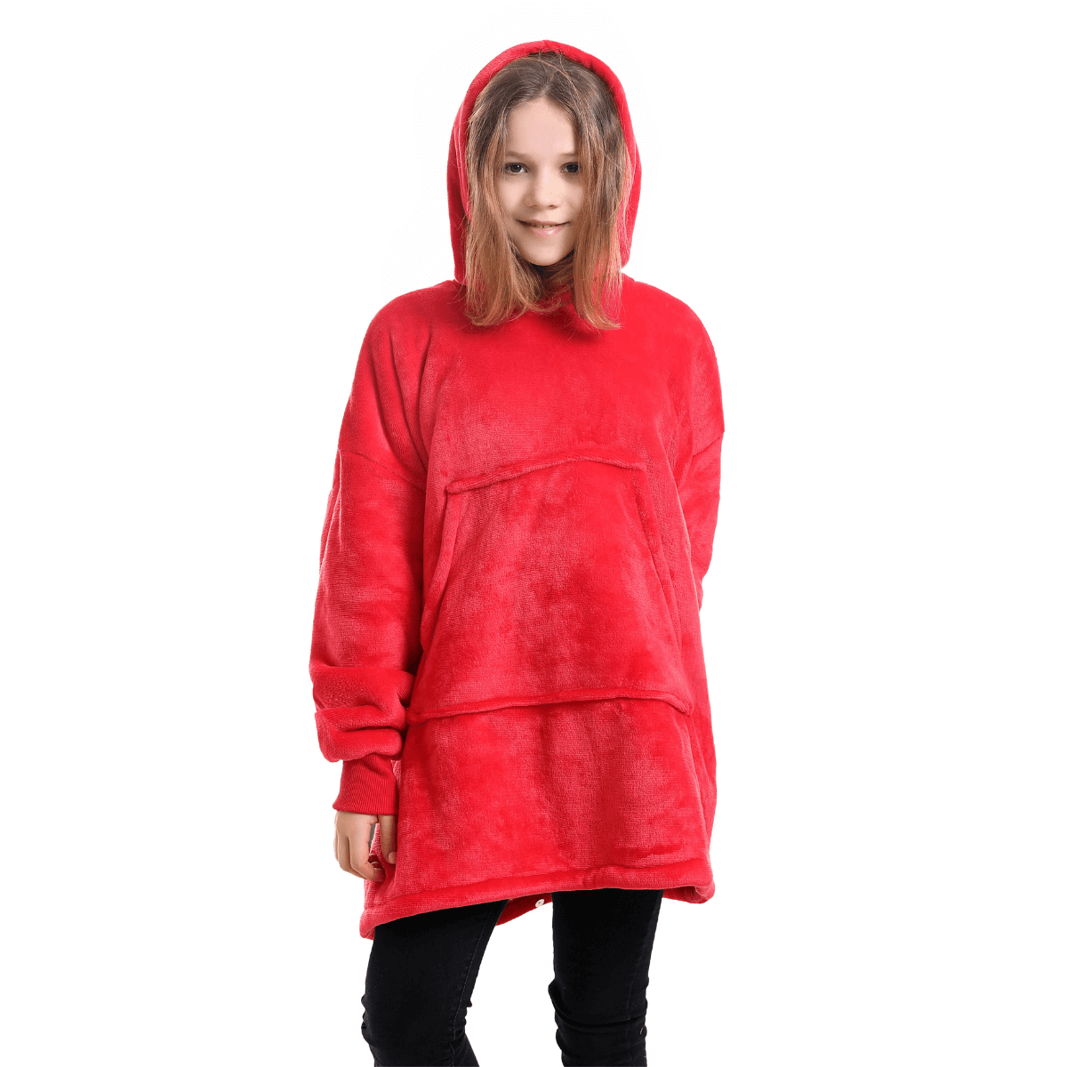 Unisex Oversized Plush Blanket Hoodie