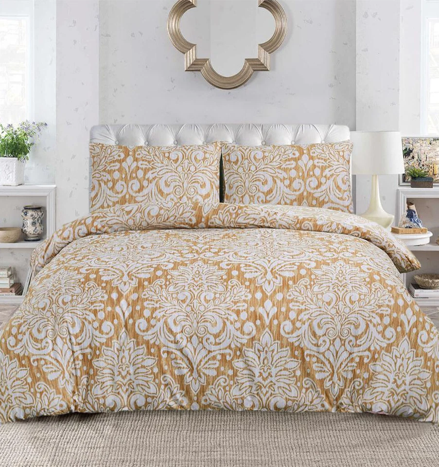 Patchwork 3 Piece Quilted Bedspread Set