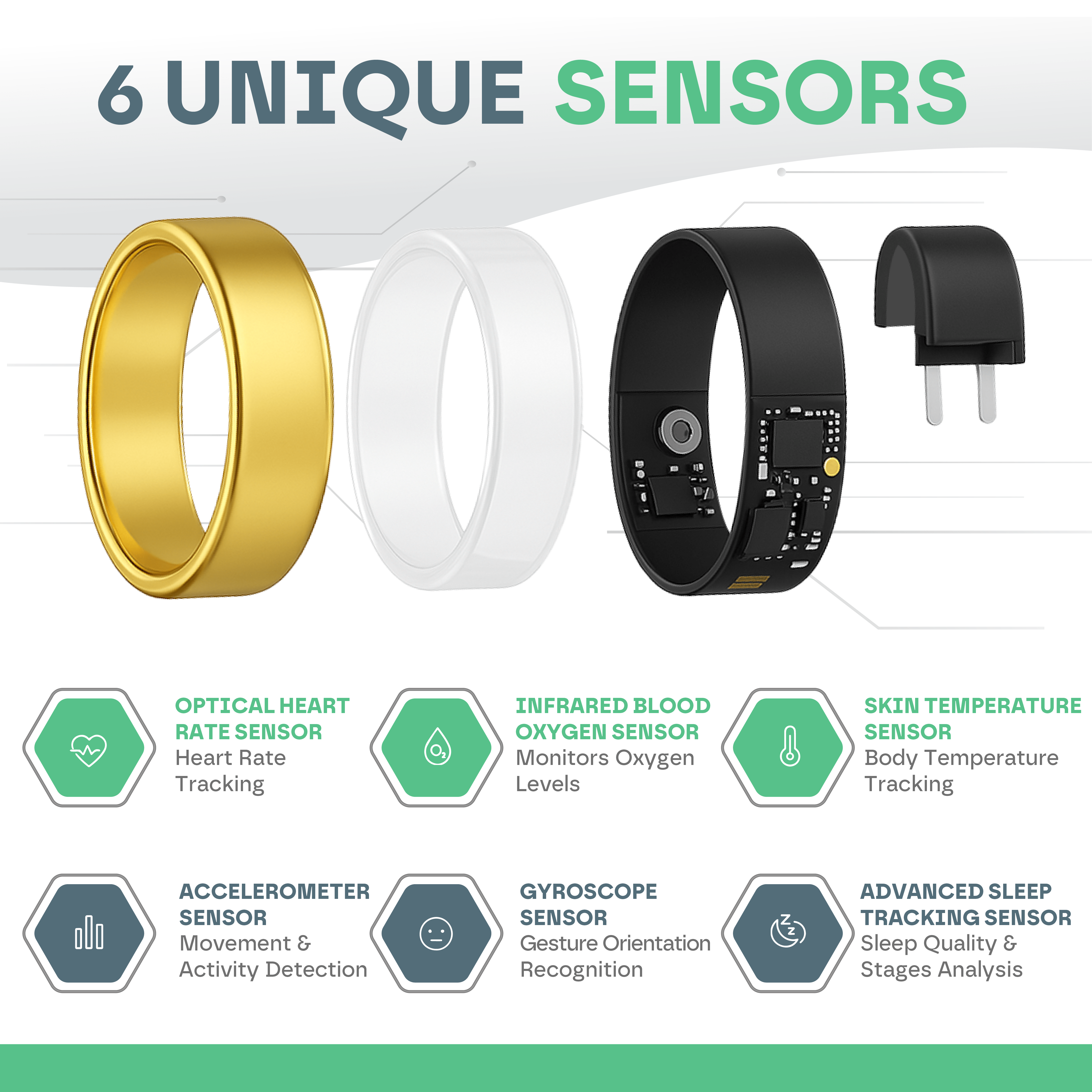 Sleep AI+ Tracking & Health Smart Ring