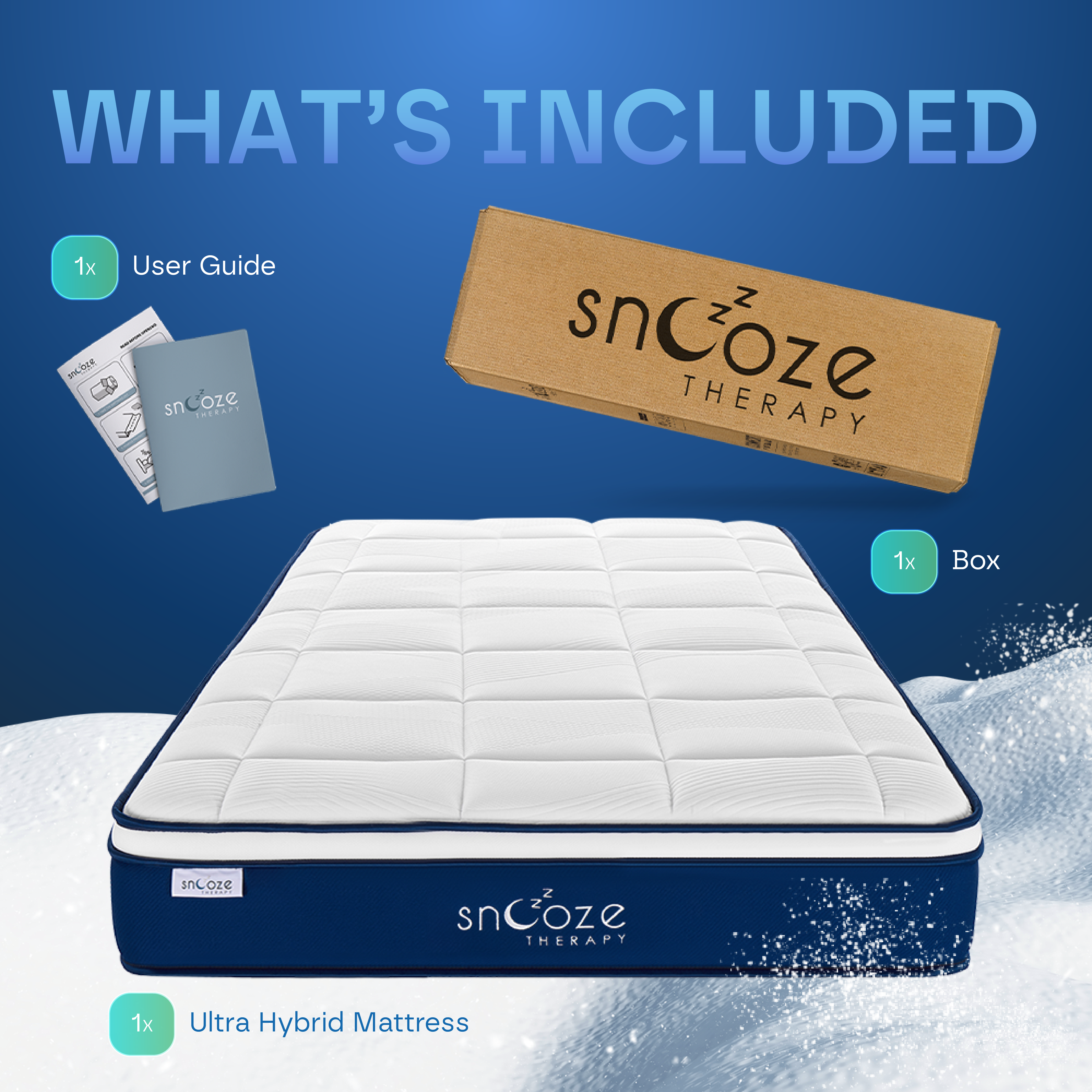 Ultra Hybrid 13-Layers Mattress