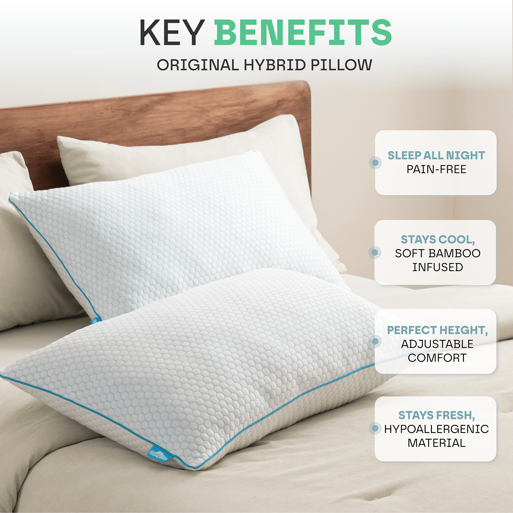 Hybrid Cooling Pillow
