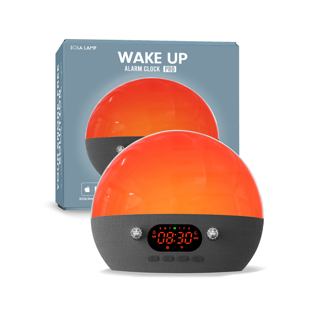 Smart Wake Up Alarm Clock Pro