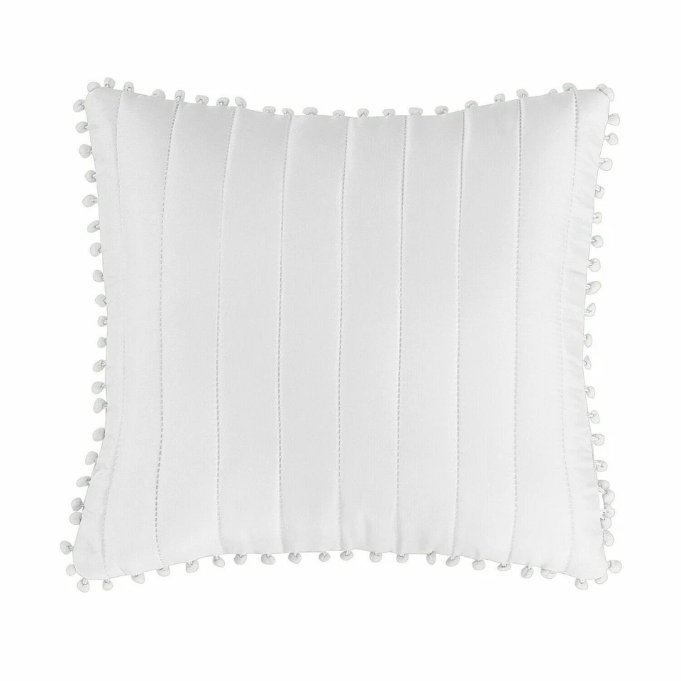 Pom Pom 3 Piece Quilted Bedspread Set