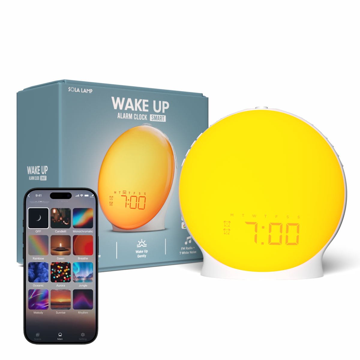 Smart Wake Up Alarm Clock