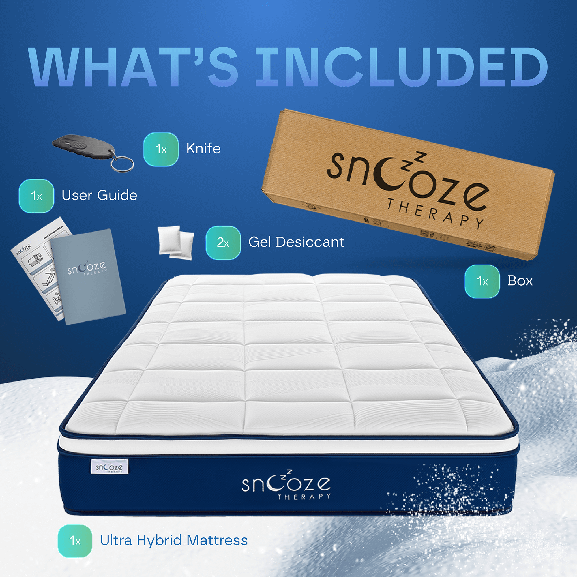 Ultra Hybrid 13-Layers Mattress DP3