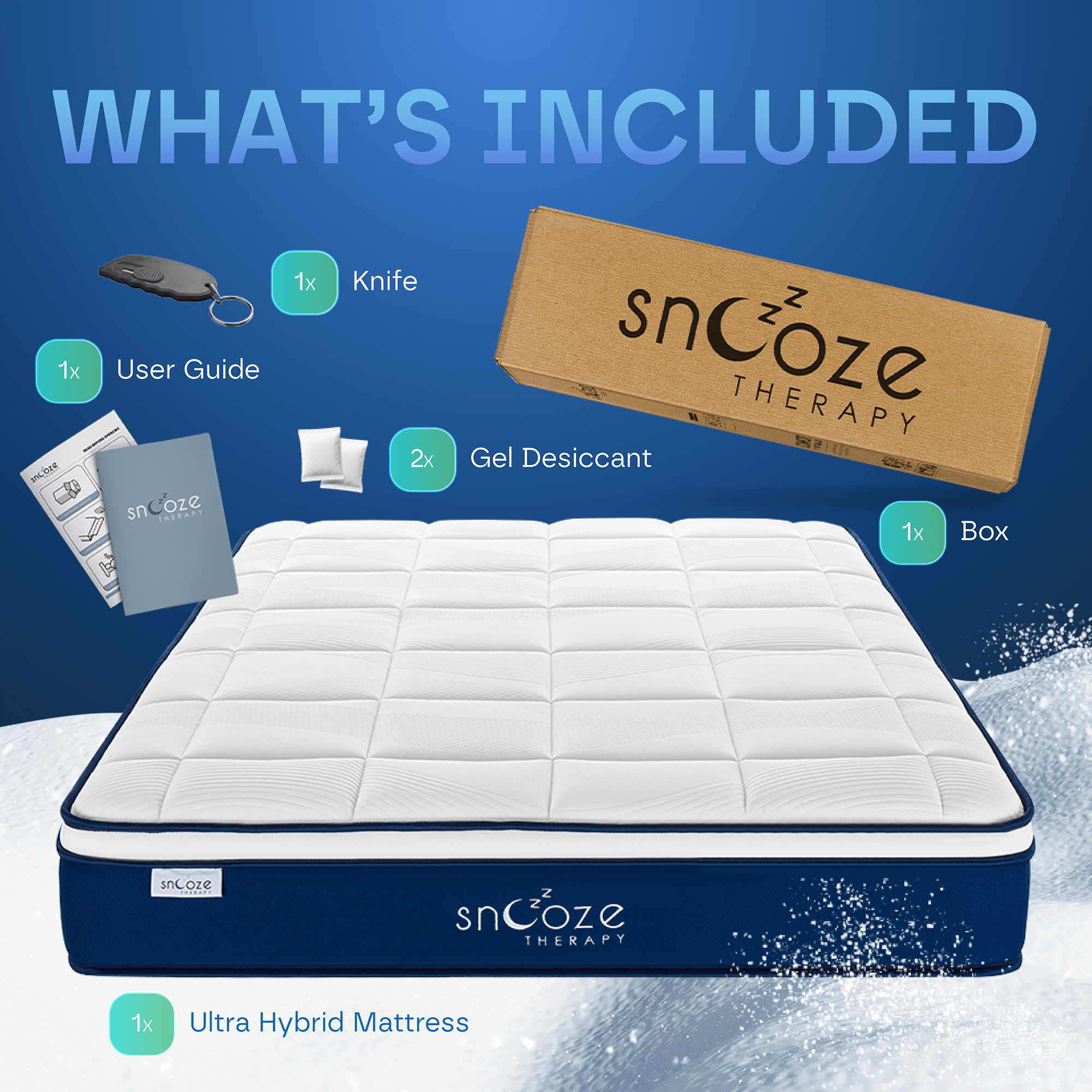 Ultra Hybrid 13-Layers Mattress DP4