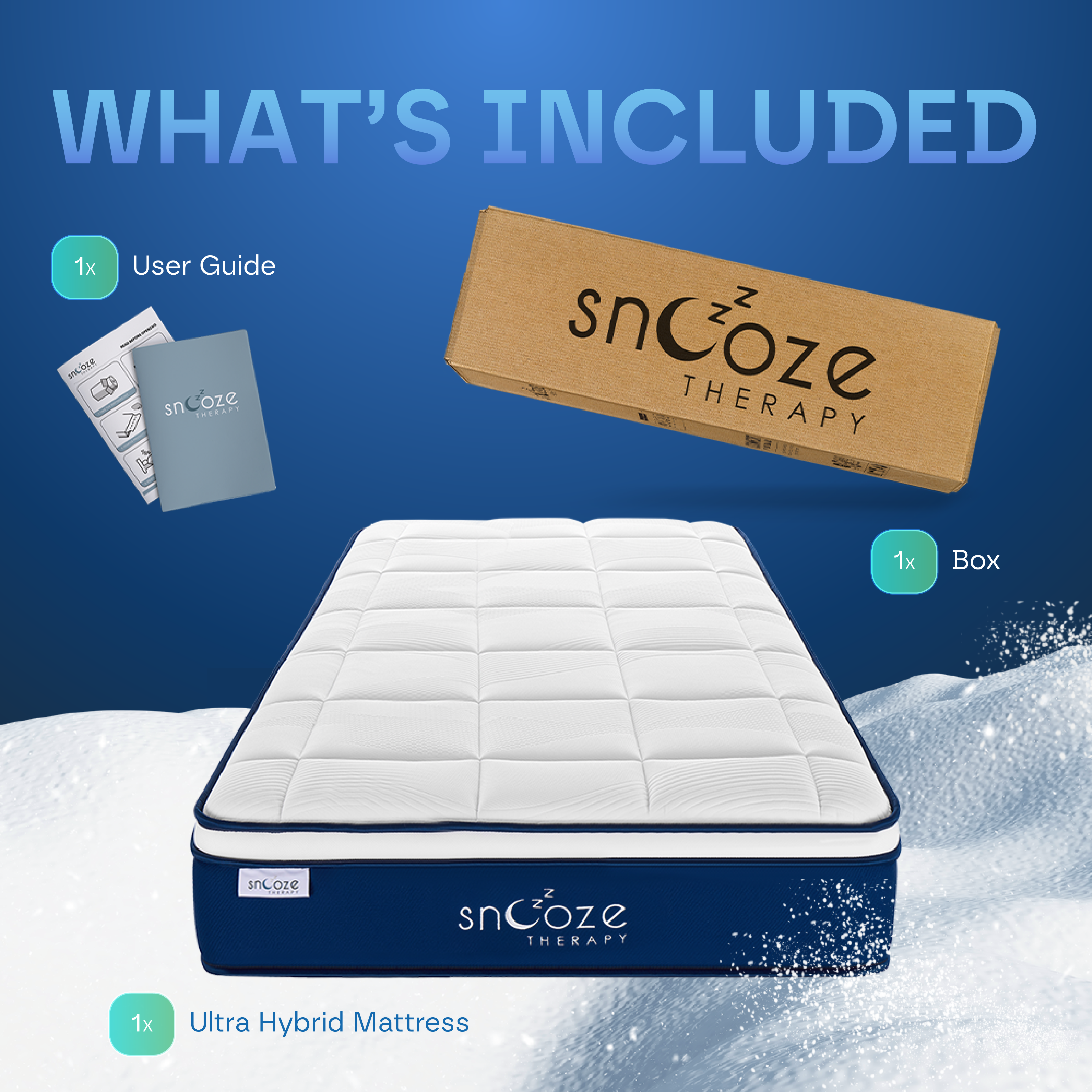 Ultra Hybrid 13-Layers Mattress